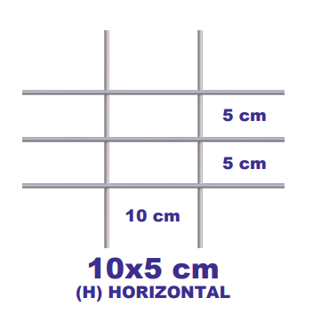 Oko gabiónovej siete 10x5cm (horizontál)
